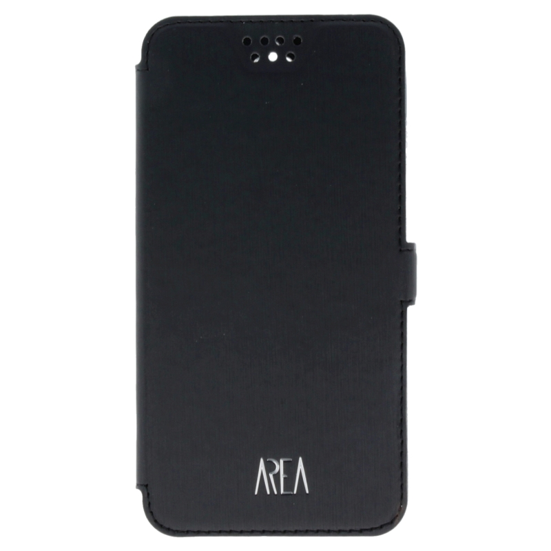 AREA Custodia cover a libro per Huawei Y5 II Area Bookcase trasparente e nero